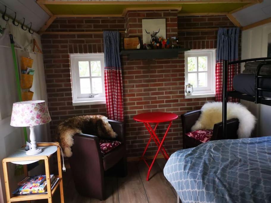 Trekkershut - Tiny House - Hikers Cottage Wijster Bagian luar foto